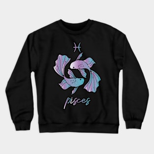 Pisces Zodiac Crewneck Sweatshirt